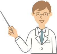 Doctor with pointer