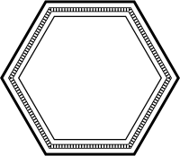 Hexagonal frame