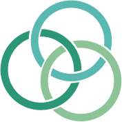 Overlapping circle outlines