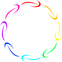 Arrows frame (colour)