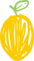 Sketched lemon