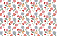 Seamless Floral Design By Karen Arnold 2