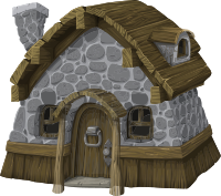 Rustic house from Glitch