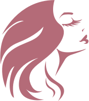 Woman with big eyelashes