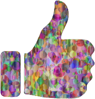 Thumbs Up Geometric Circles 2