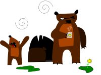 Bears Emerging From Hibernation