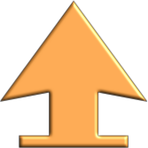 Arrow Up Orange