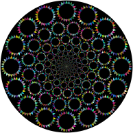 Floral Leafy Vortex Prismatic