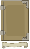 Light Brown Book template