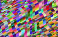 Chromatic Waves Background