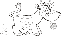 Cow 5 (outline)