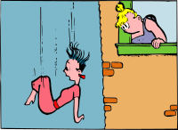 Falling Past the Window