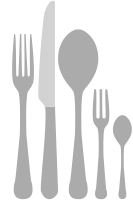 Kitchen Cutlery, forks, knives, spoons
