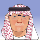 Arab man in Thawb