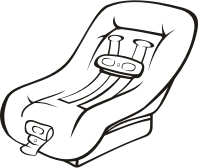 Car seat (outline)