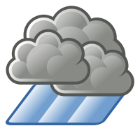 tango weather showers