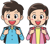 Students with backpacks (#1)