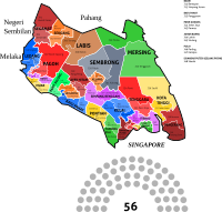 Johor State Legislative Assembly Constituencies - 2018