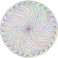 Mystic Rose Mandala No BG