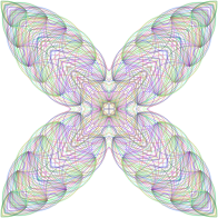 Butterfly Mandala No BG
