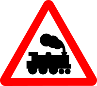 Roadsign train
