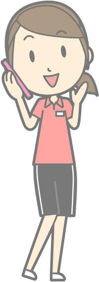 Female using Smartphone (#6)
