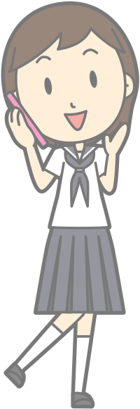 Female using Smartphone (#7)