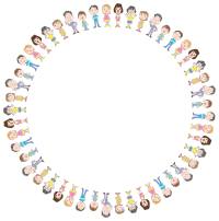 Colorful Kids Frame