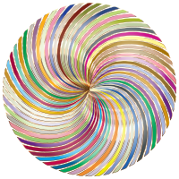 Chromatic Twirly Swirly Thing 2 No BG