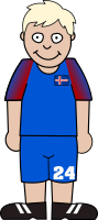 Football player iceland