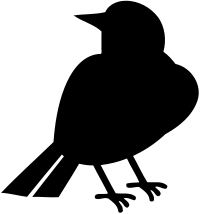 Bird silhouette 6