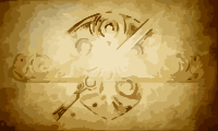 Vintage Sword & Shield banner