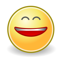 tango face smile big