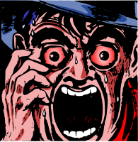 Horrified Man