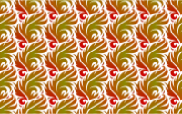 Leafy pattern 7 (colour)
