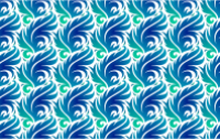 Leafy pattern 7 (colour 2)