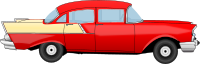 Chevrolet 55 old classic car