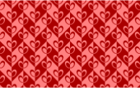 Hearts pattern