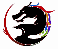 Vivid Color Tribal Dragon