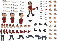 Vexstrips - Butch Character Kit