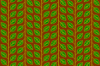 Leafy pattern 8 (colour)
