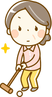 Female Croquet Player