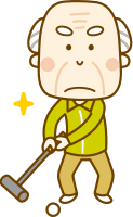 Male Croquet Player (#2)