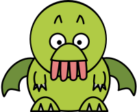 Cute little monster