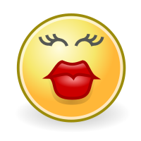 tango face kiss