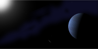 Planet and star