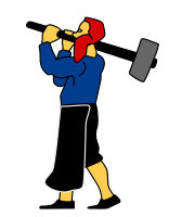 blacksmith with beard