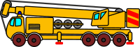 Crane truck