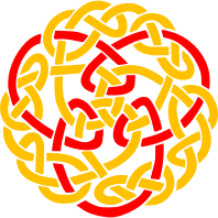 Celtic knot 3 (colour)