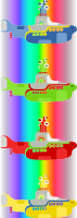 submarine colored